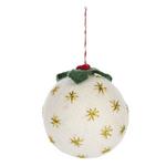 Midwest-CBK Embroidered Scandi Ball Ornaments (Styles May Vary) - Thumbnail 3 of 3