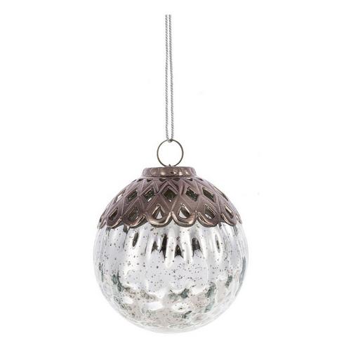 Midwest-CBK Mini Faceted Kugel Ball Ornaments (Styles May Vary) - Primary Image