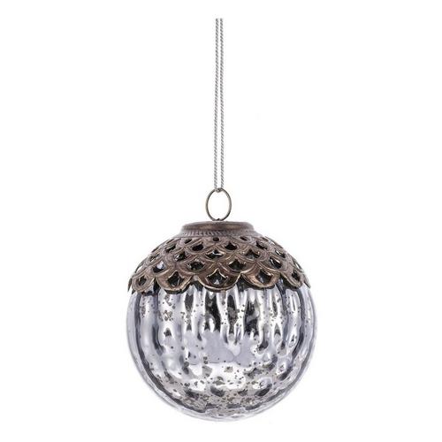Midwest-CBK Mini Faceted Kugel Ball Ornaments (Styles May Vary) - Primary Image