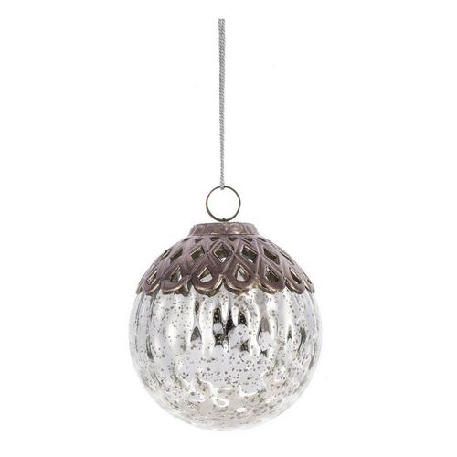 Midwest-CBK Mini Faceted Kugel Ball Ornaments (Styles May Vary) - Primary Image