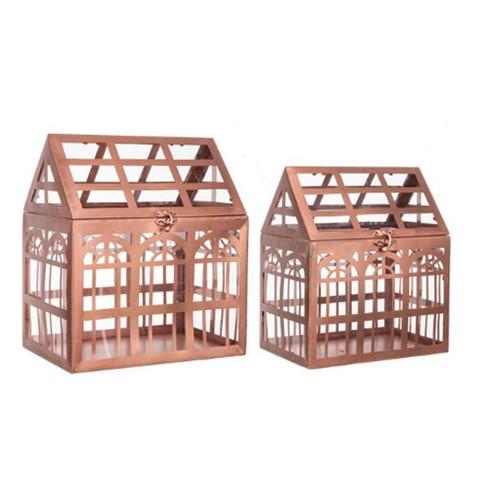 Midwest-CBK Antique Copper Finish Terrarium (Sold Individually) - Primary Image