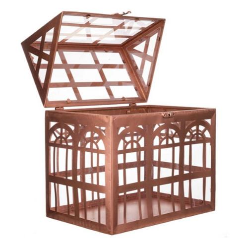 Midwest-CBK Antique Copper Finish Terrarium (Sold Individually) - Primary Image