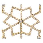Midwest-CBK Gold Jeweled Snowflake Ornament (Styles May Vary) - Thumbnail 2 of 2