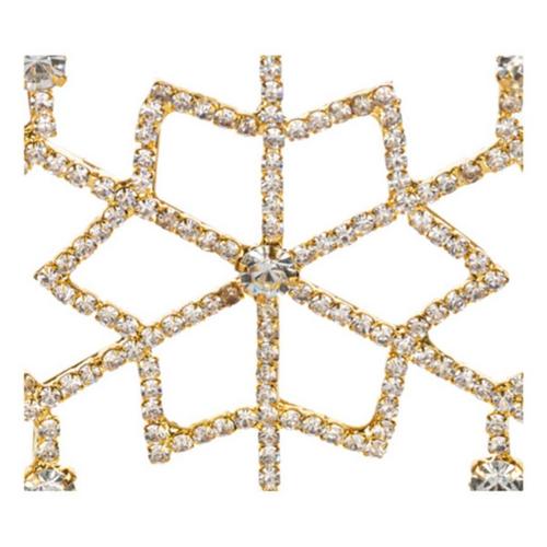 Midwest-CBK Gold Jeweled Snowflake Ornament (Styles May Vary) - Primary Image