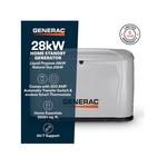Generac Next Generation 28KW Dual Fuel With Automatic Transfer Switch Home Standby Generator - Thumbnail 2 of 12