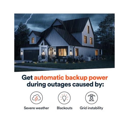 Generac Next Generation 28KW Dual Fuel With Automatic Transfer Switch Home Standby Generator - Primary Image