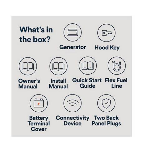 Generac Next Generation 28KW Dual Fuel With Automatic Transfer Switch Home Standby Generator - Primary Image