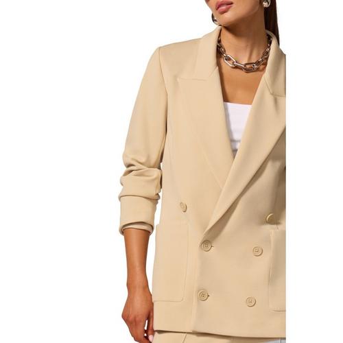 Women's MPG Sport Double Breasted Scuba Blazer - Primary Image