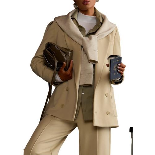 Women's MPG Sport Double Breasted Scuba Blazer - Primary Image