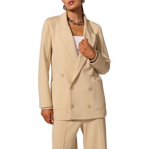 Women's MPG Sport Double Breasted Scuba Blazer - Primary Image