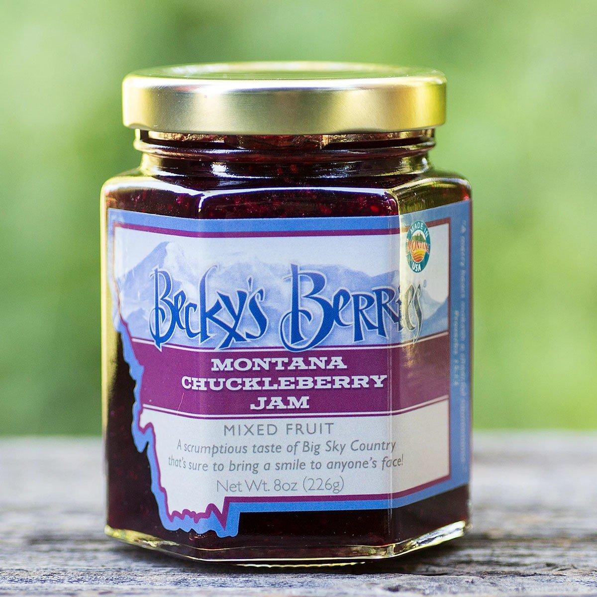 Becky's Berries Chuckleberry Jam 8 oz - Becky's Berries