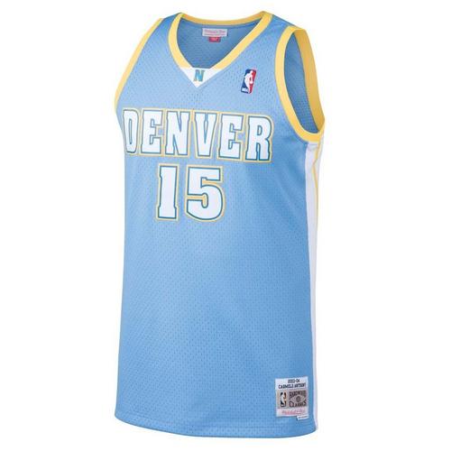 Mitchell and Ness Denver Nuggets Carmelo Anthony #15 Road 2003 Jersey - Primary Image