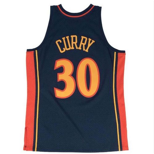 Mitchell and Ness Golden State Warriors Steph Curry #30 2009 Road Jersey - Primary Image