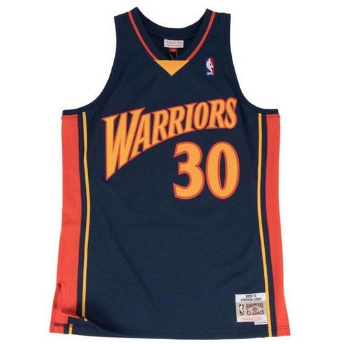 Mitchell and Ness Golden State Warriors Steph Curry #30 2009 Road Jersey - Primary Image