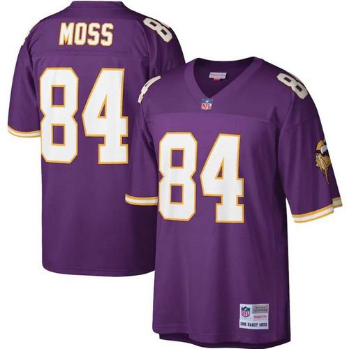 Mitchell and Ness Minnesota Vikings Randy Moss #84 Replica Jersey - Primary Image
