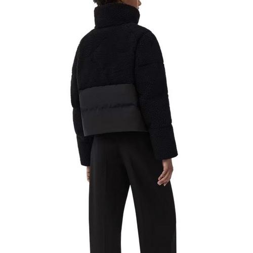 Women's Canada Goose Elora Label Fleece Jacket Puffer Jacket - Primary Image