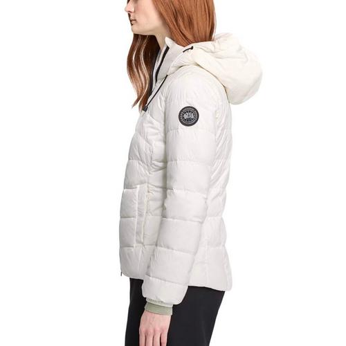 Women's Canada Goose Abbott Hoodie Black Label Hooded Puffer Jacket - Primary Image