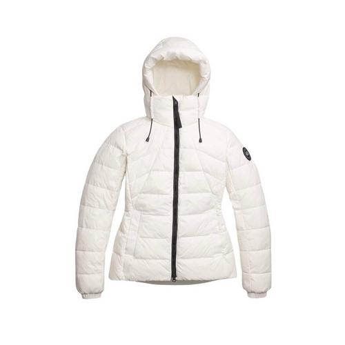 Women's Canada Goose Abbott Hoodie Black Label Hooded Puffer Jacket - Primary Image