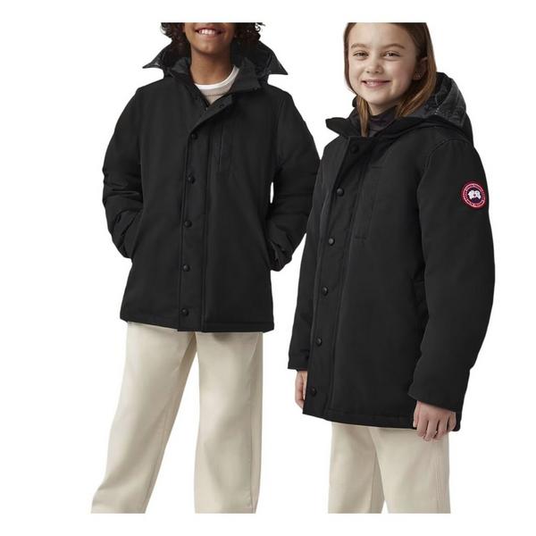 Kids' Canada Goose Logan Parka Medium Black