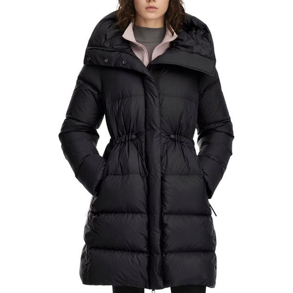 Women's Canada Goose Montgomery Tonal Label Parka Medium Black