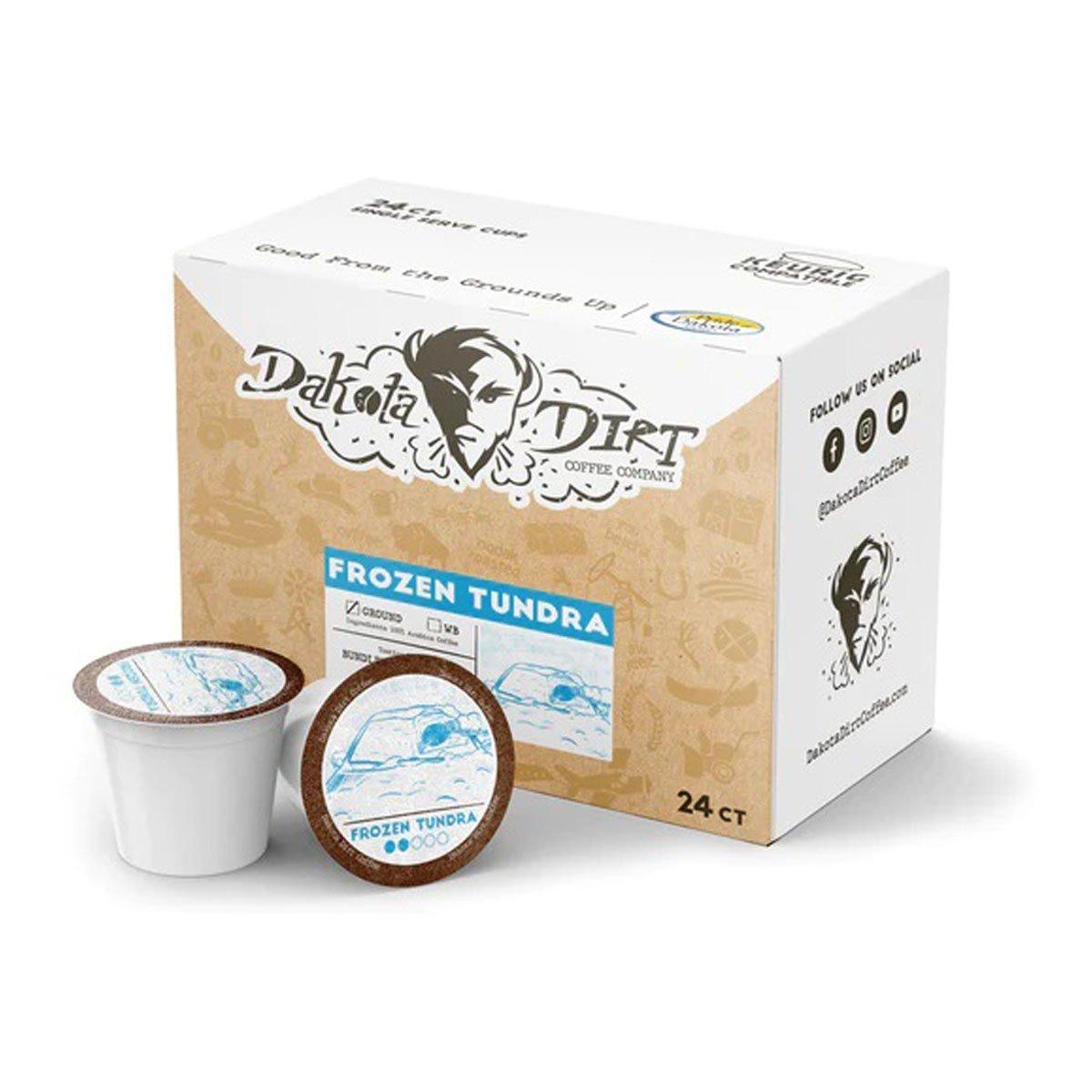 Dakota Dirt Coffee Frozen Tundra K-Cups Coffee - Dakota Dirt Coffee
