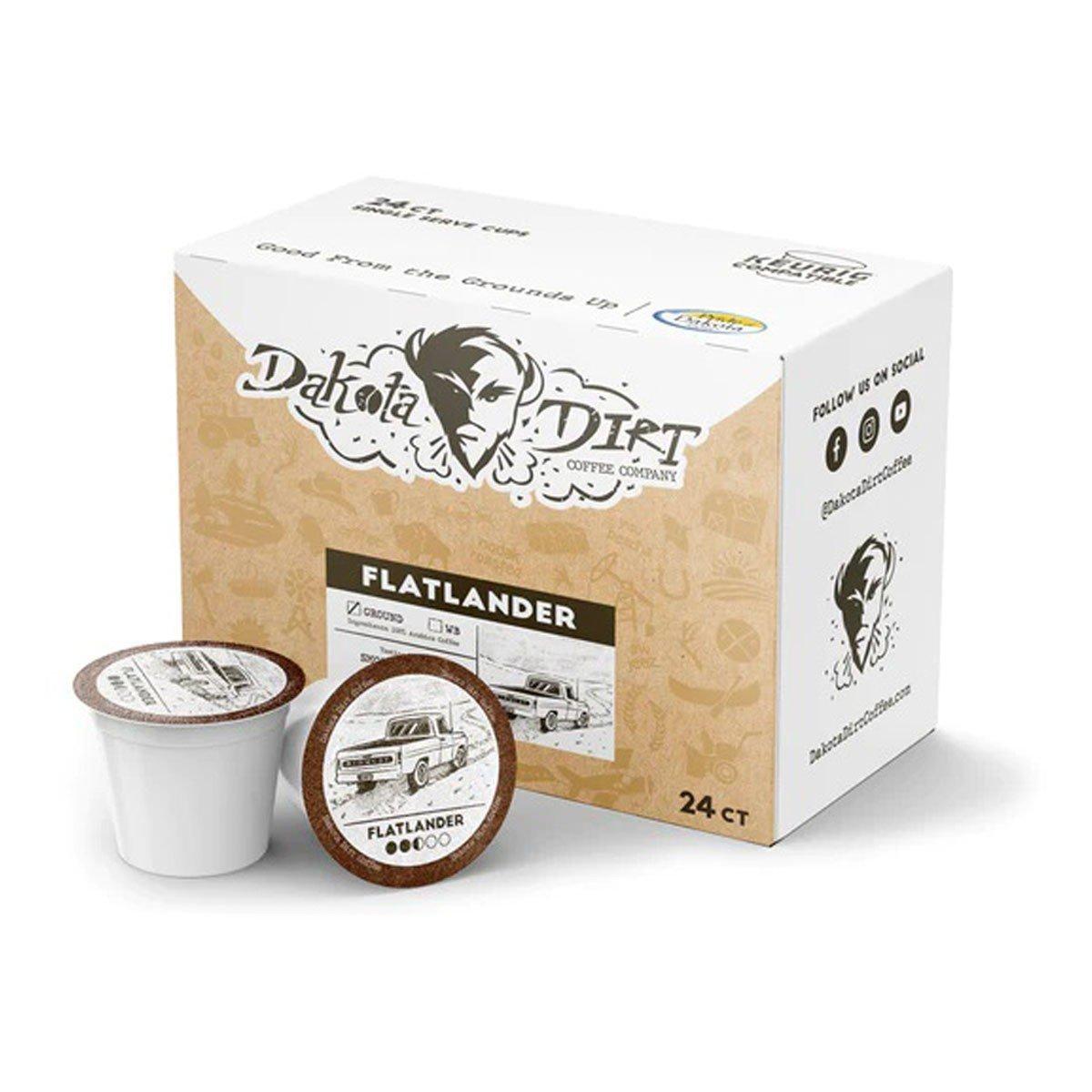 Dakota Dirt Coffee Flatlander K-Cups Coffee - Dakota Dirt Coffee