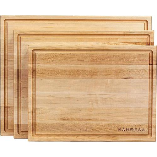 Manresa Reverible Wood Butcher Block - Primary Image