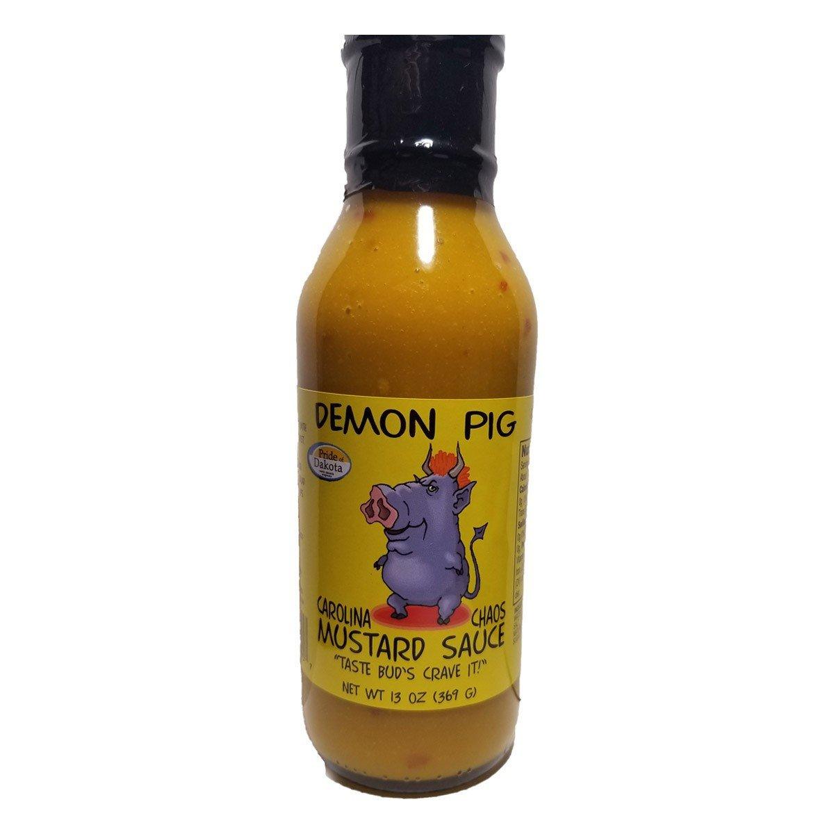Demon Pig Carolina Chaos Mustard Sauce - Demon Pig BBQ