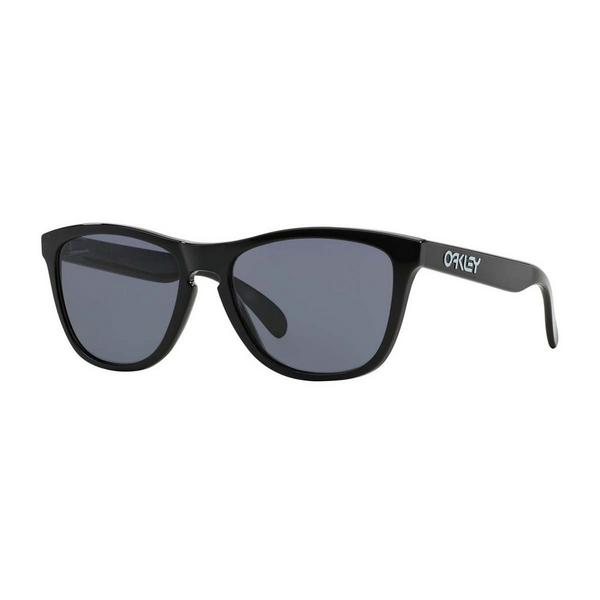 Men's Oakley Frogskins Sunglasses Polished Black/Grey