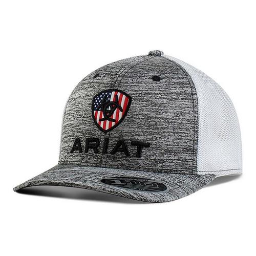 Men's Ariat Flexfit USA Snapback Hat - Primary Image