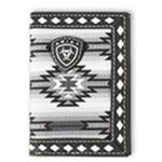 Ariat Southwestern Diamond Lacing Trifold Wallet - Thumbnail 1 of 2
