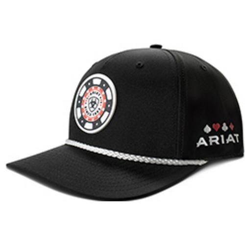 Ariat Poker Chip Patch Snapback Hat - Primary Image