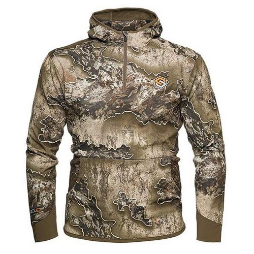 Men's ScentLok Savanna Aero Raid Technical 1/4 Zip Pullover - Primary Image