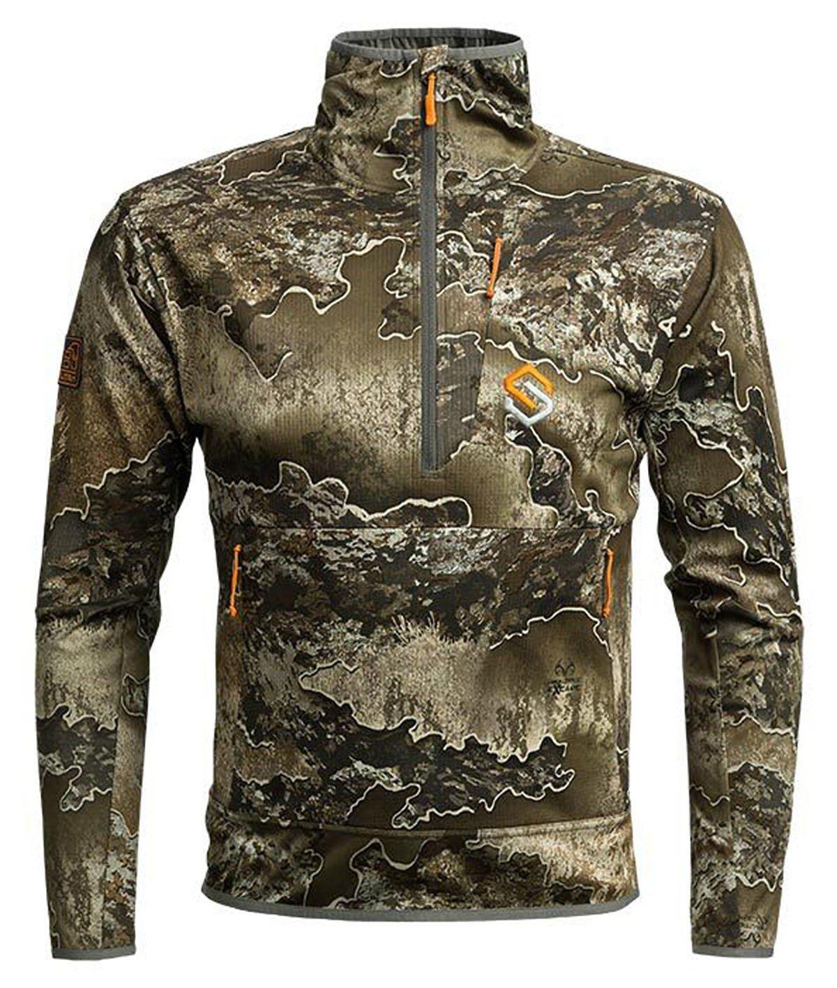 Men's ScentLok BE:1 PHANTOM Long Sleeve 1/4 Zip - ScentLok
