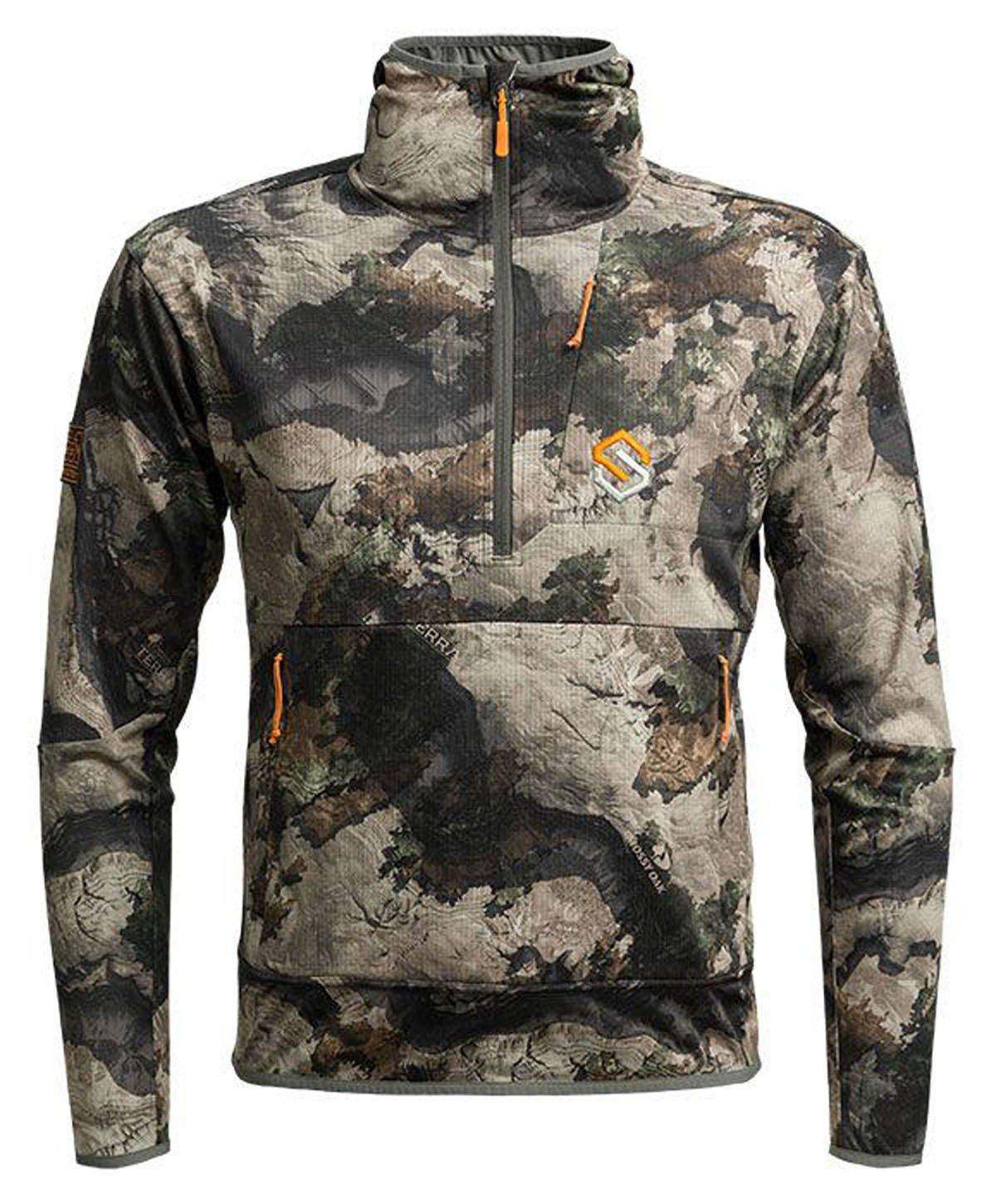 Men's ScentLok BE:1 PHANTOM Long Sleeve 1/4 Zip - ScentLok