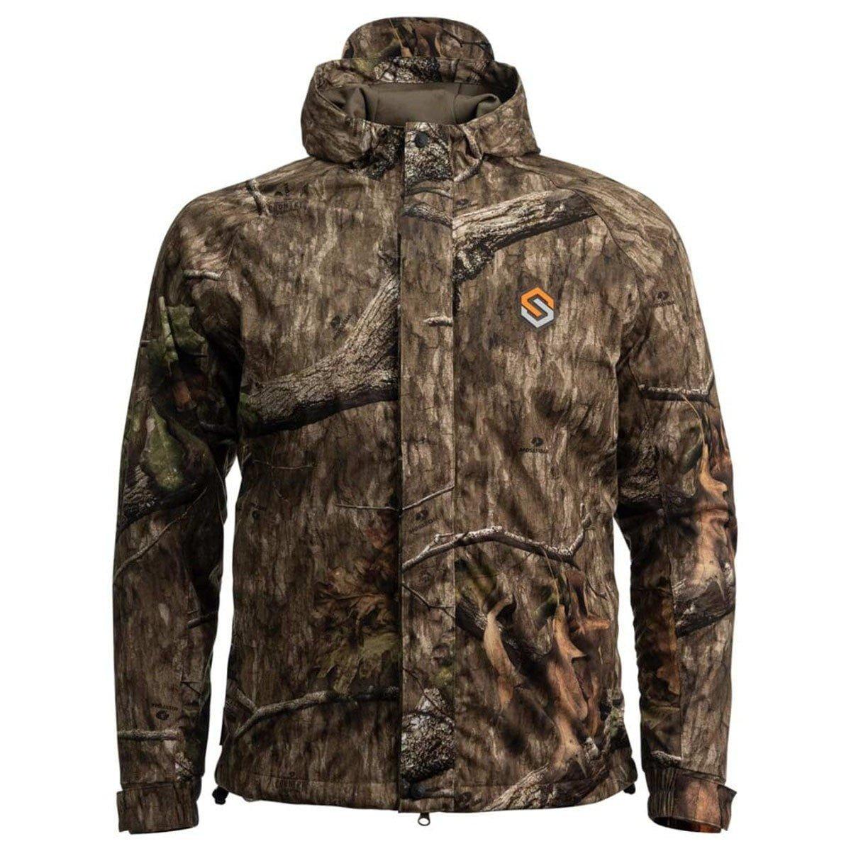 Men's ScentLok Vapour Waterproof Midweight Hooded Softshell Jacket - ScentLok