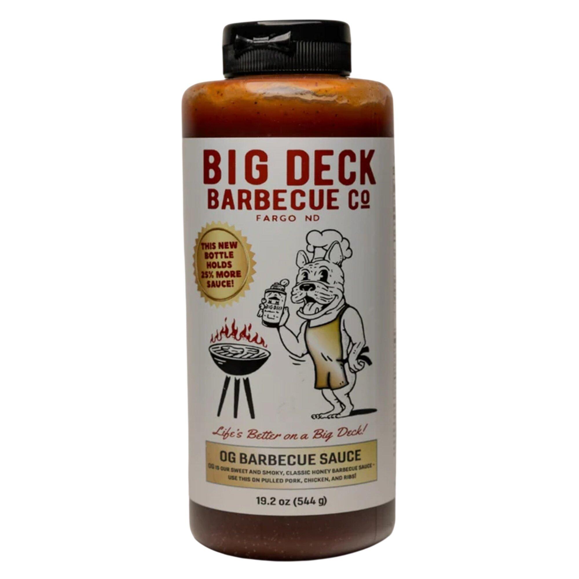 Big Deck BBQ The OG BBQ Sauce - BIG DECK BBQ