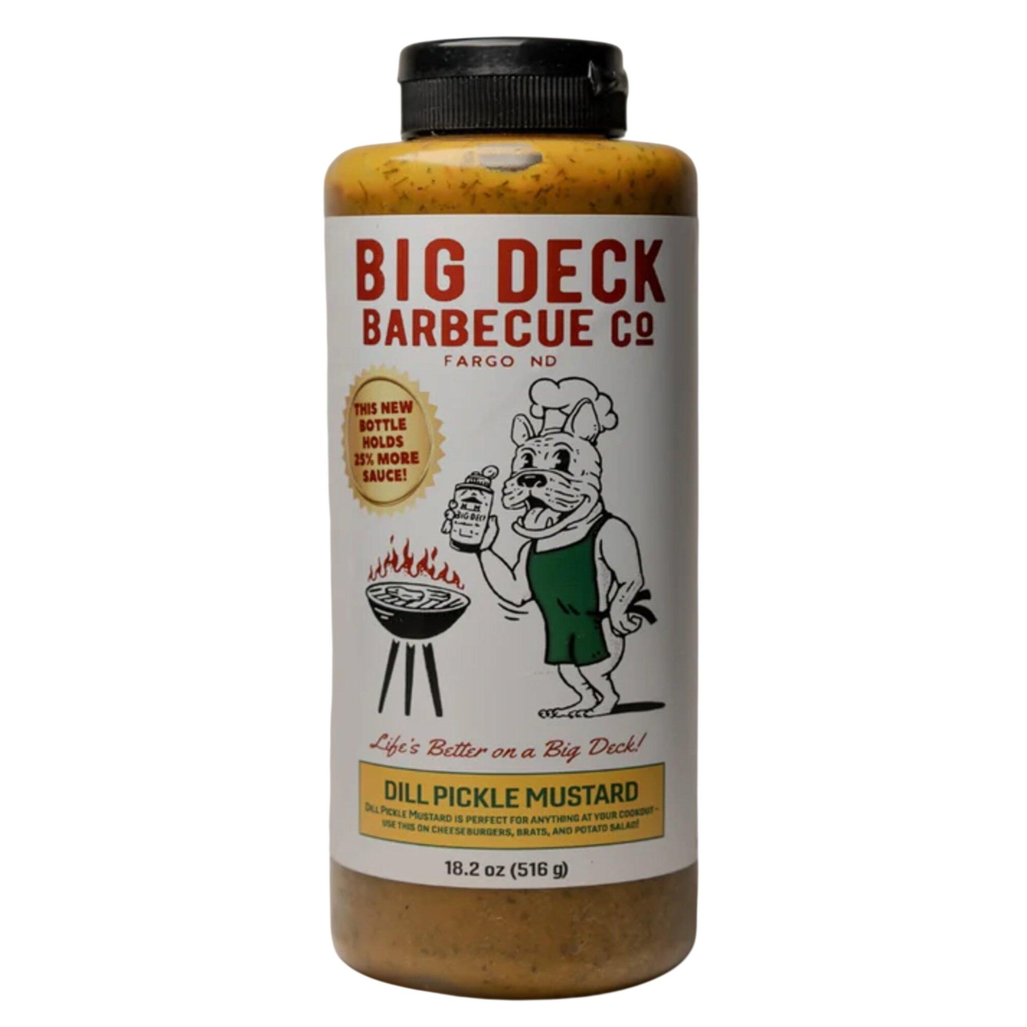 Big Deck BBQ Dill Pickle Mustard - BIG DECK BBQ
