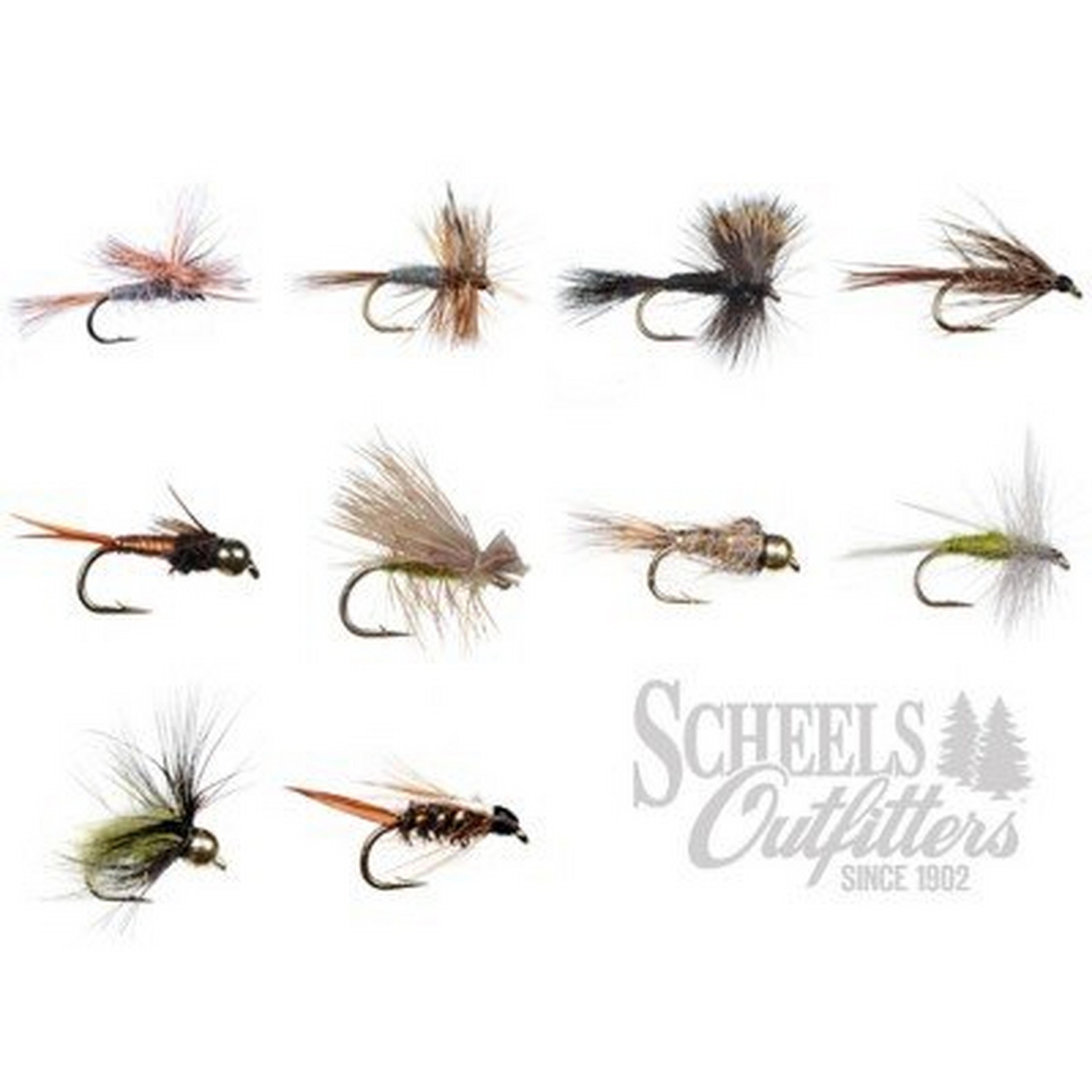 Scheels Outfitters Assorted Classic Trout Fly Variety Pack