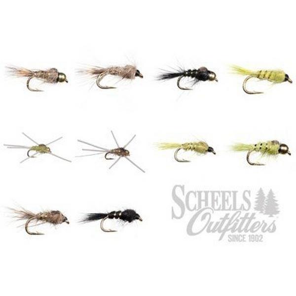 SCHEELS OUTFITTERS Assorted Classic Hare's Ear Fly Variety Pack