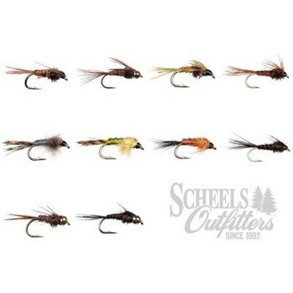 SCHEELS OUTFITTERS Assorted Classic Pheasant Tail Fly Variety Pack