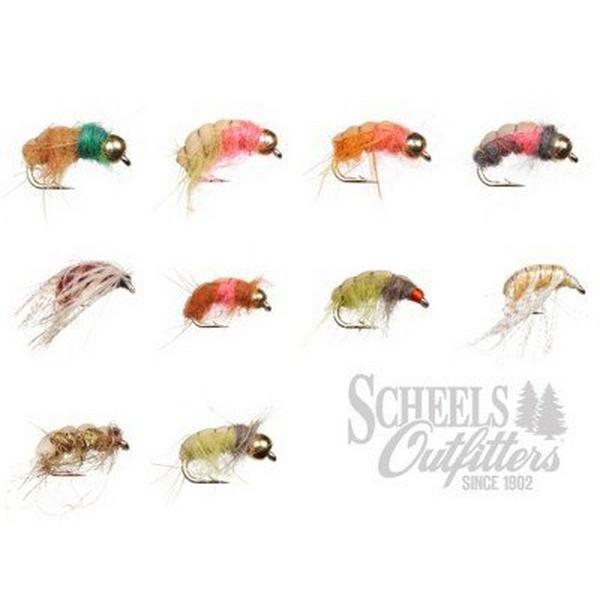 SCHEELS OUTFITTERS Assorted Classic Czech Nymphs Fly Variety Pack