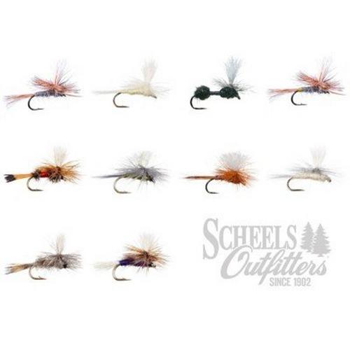 Scheels Outfitters Classic Parachute Fly Assortments 10 Pack - Primary Image
