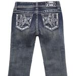 Girls' Grace In LA Star Classic Bootcut Jeans - Thumbnail 3 of 3