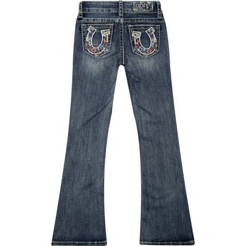 Girls' Grace In LA Horseshoe Bootcut Jeans - Primary Image