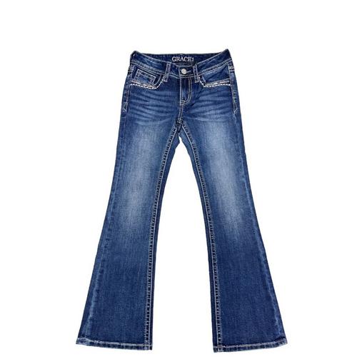 Girls' Grace In LA Steer Original Bootcut Jeans - Primary Image