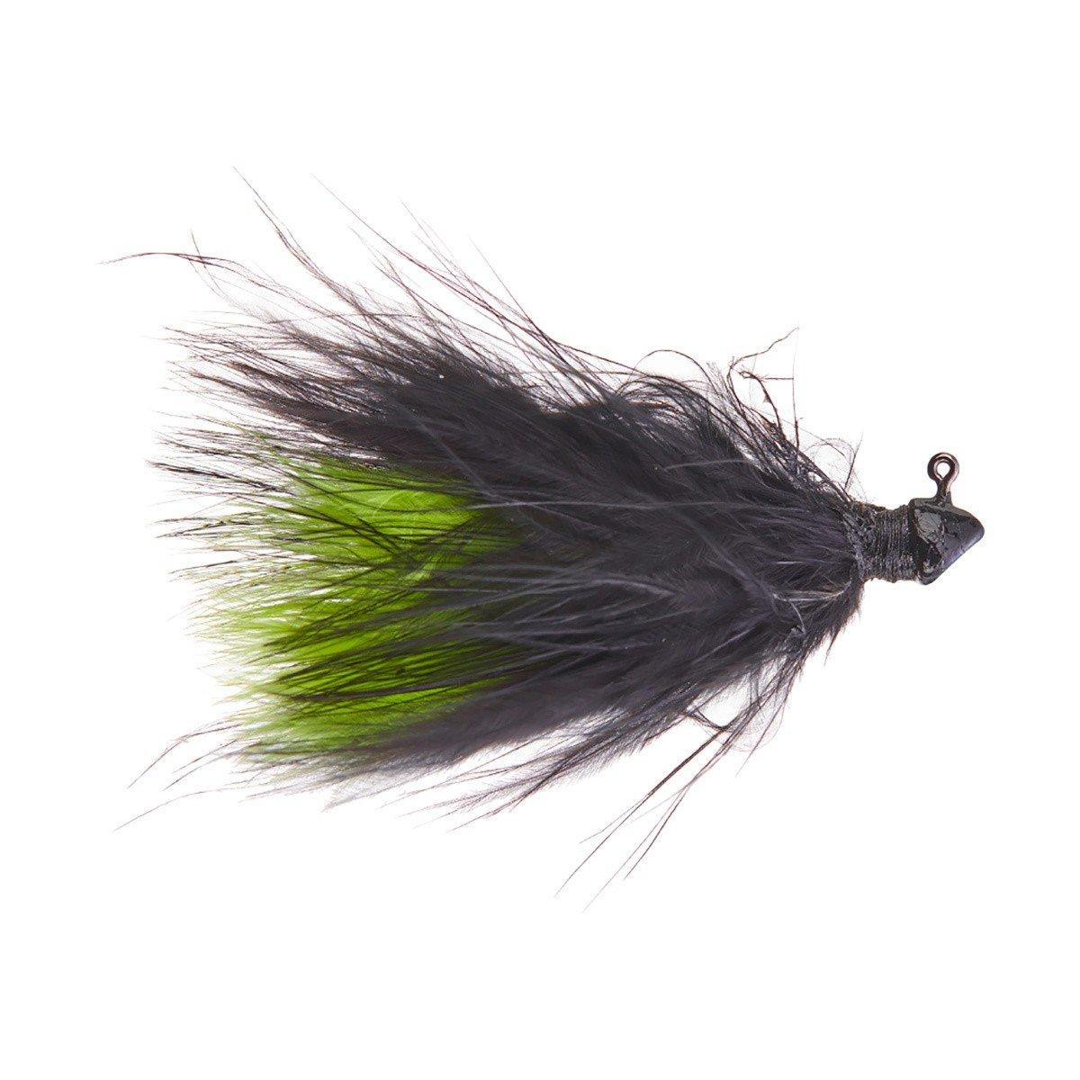 5261::Black Chartreuse - Outkast Tackle Inc Feider Fly