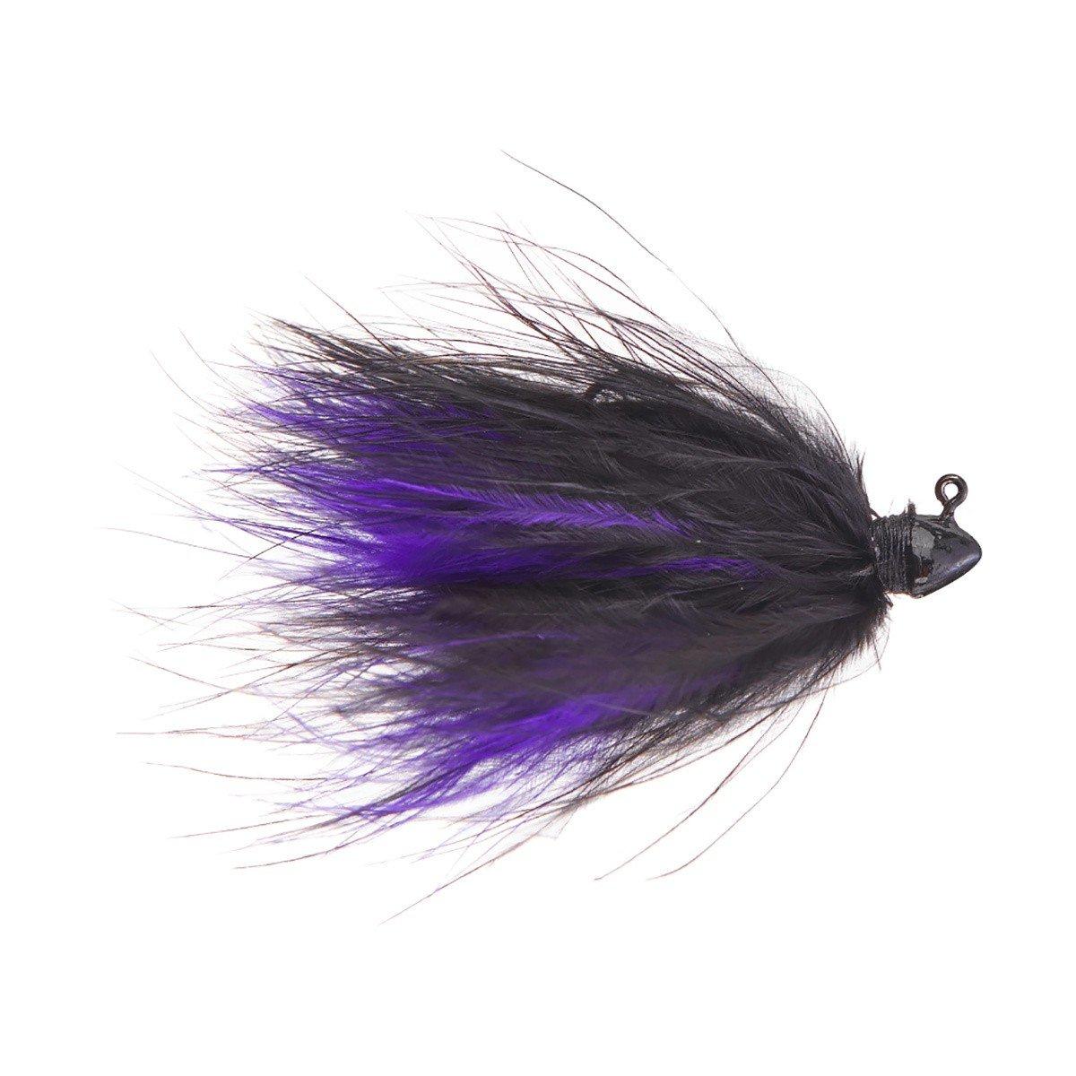 6072::Black Purple - Outkast Tackle Inc Feider Fly
