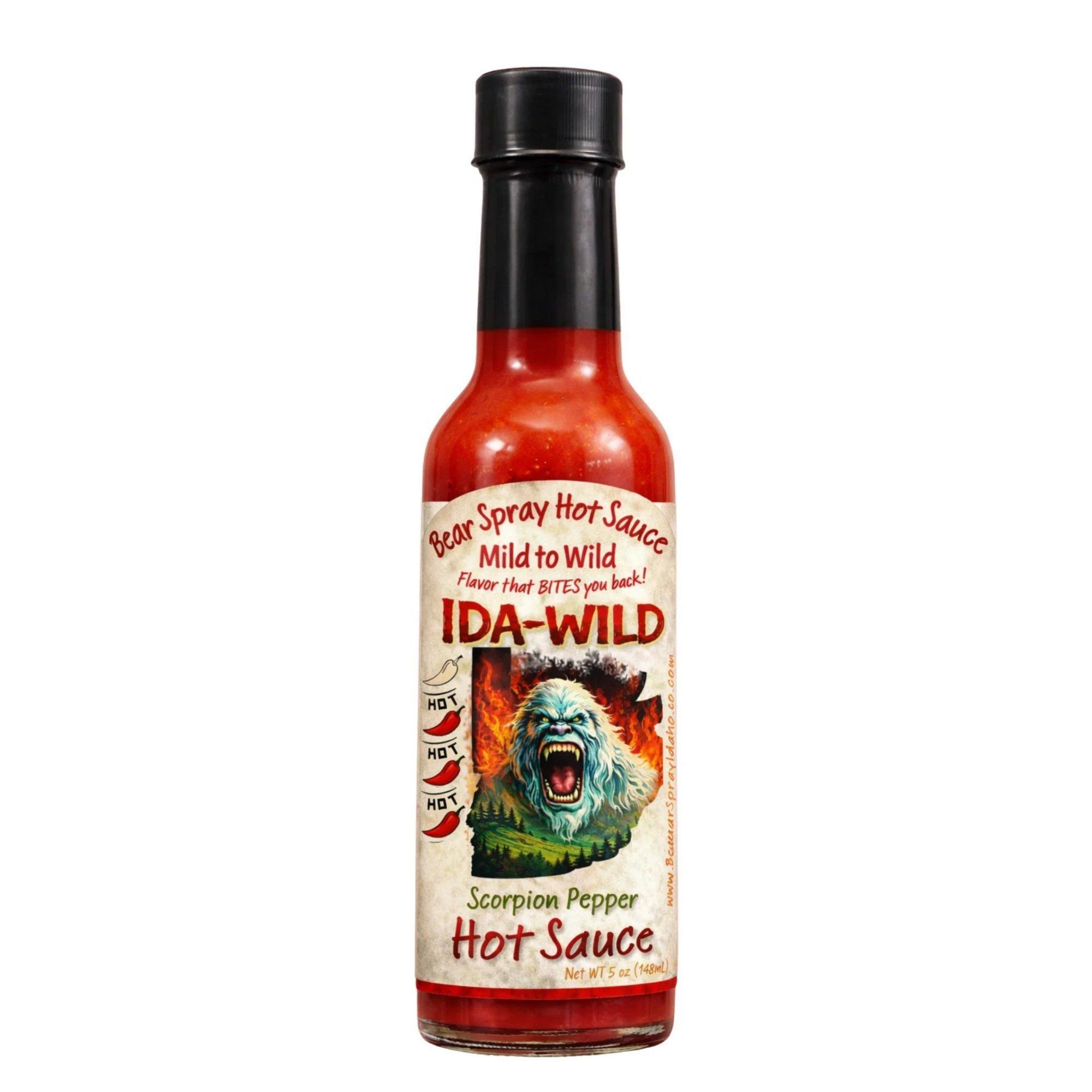 Bear Spray Ida-Wild Hot Sauce - Bear Spray Hot Sauce