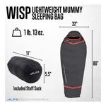 ALPS Mountaineering Wisp Sleeping Bag - Thumbnail 5 of 5